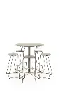 Tiki table large 002 BW.webp