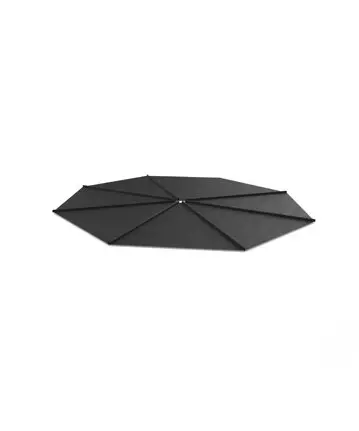 [KSH154-1] Kosmos shade cloth (Round, BLACK)