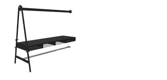 [AMA093-1] Amai catering extension set (Black (RAL9005), No lighting)