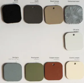 [SAL479-3] Sample Card Finish metal