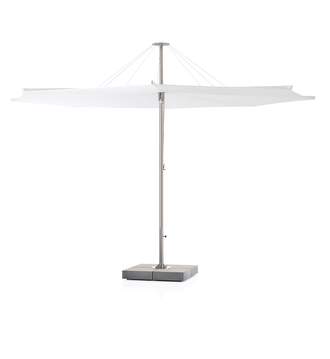 [INI009|ANK331] Inumbrina shade (Through the table (connection piece included), Medium ⌀ 126 in | 320 cm, BLACK)