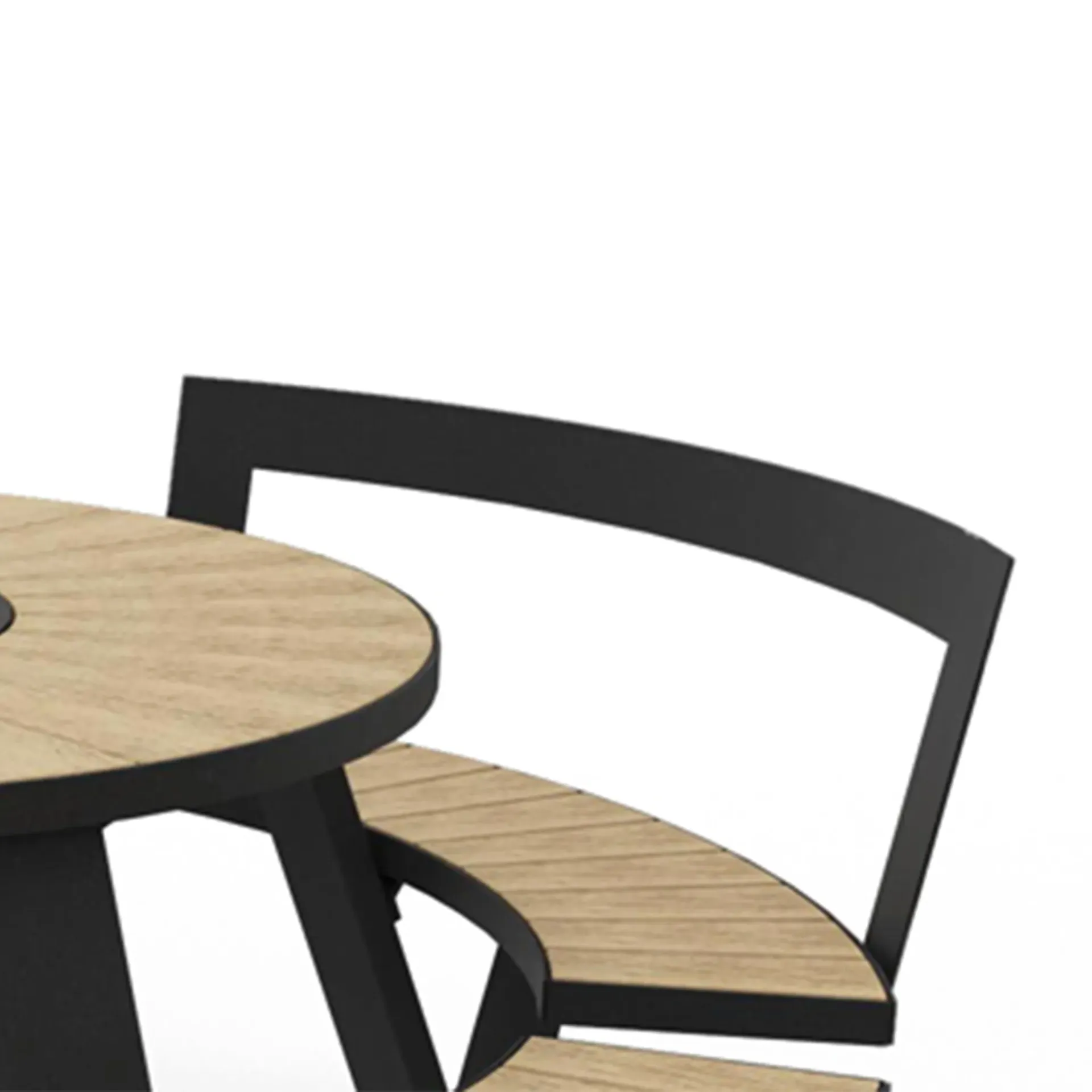 [PAN012] Pantagruel backrests (set of 2) (Black (RAL9005))