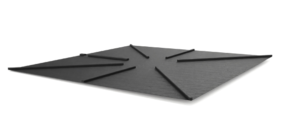 [SEN113] Sensu cloth (BLACK, 118x118 in | 300x300 cm)
