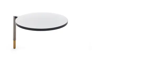 [SOL066] Sol&Luna tapa table  (Off white (RAL9002))
