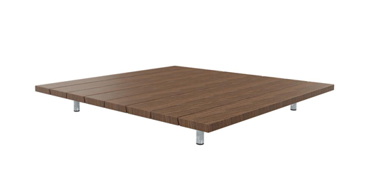 [WAL067] Walrus tables (Corner square table, 110 x 110 x 13,5 cm)