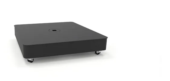 [SEN067-2] Sensu base on wheels (Black (RAL9005))